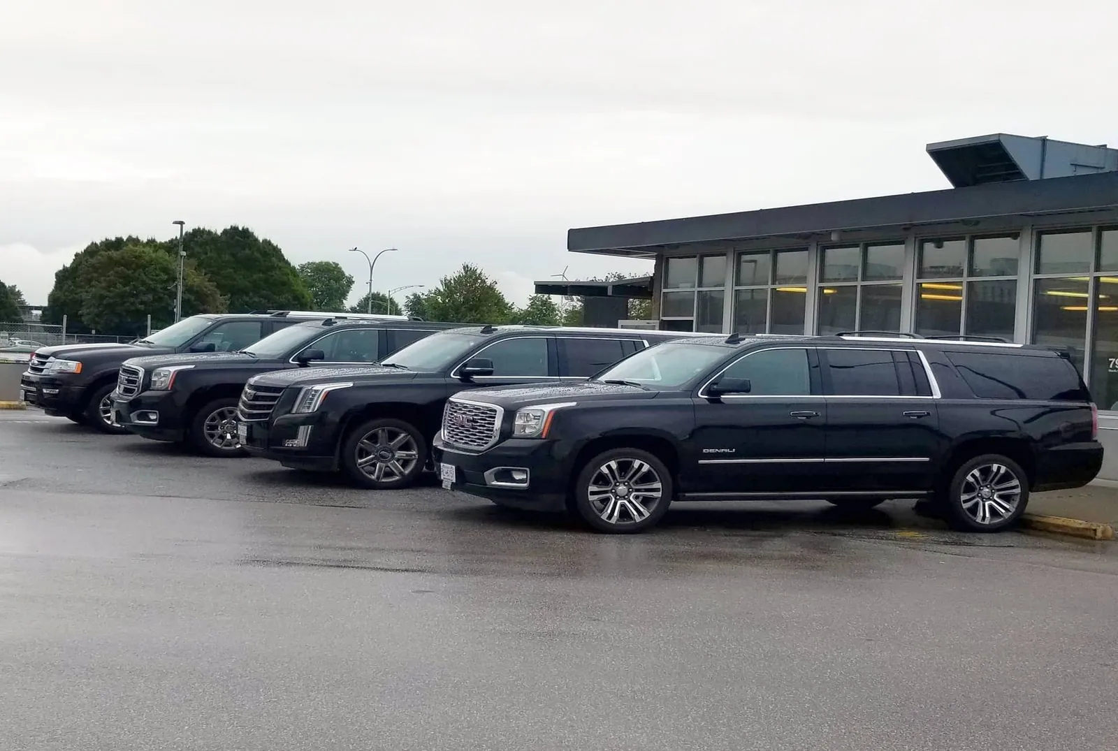 Fleet ready for a sporting event