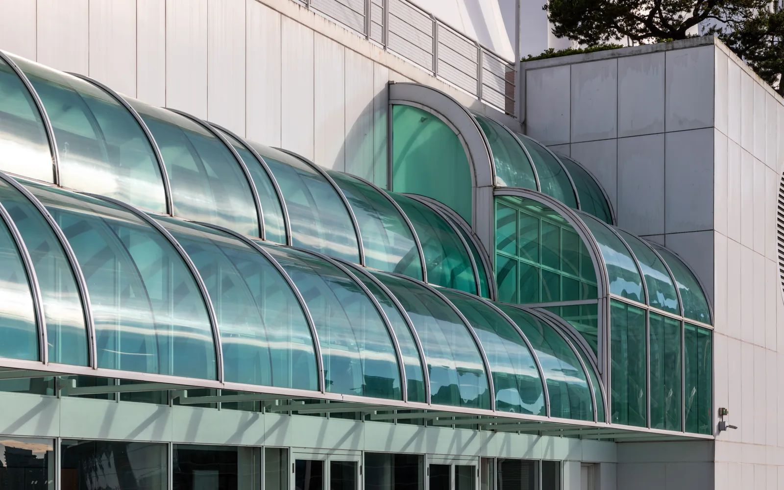 Canada Place cruise terminal on the Vancouver waterfront